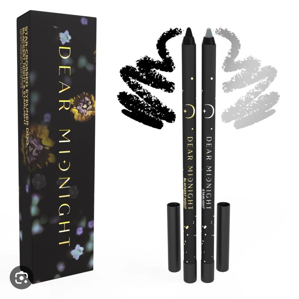 NIB - DEAR MIDNIGHT STAR- CROSSED EYELINER DUO